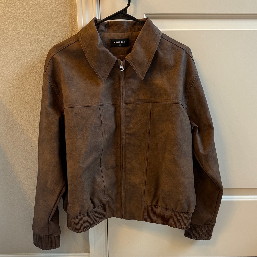 White Fox Boutique Brown Jacket